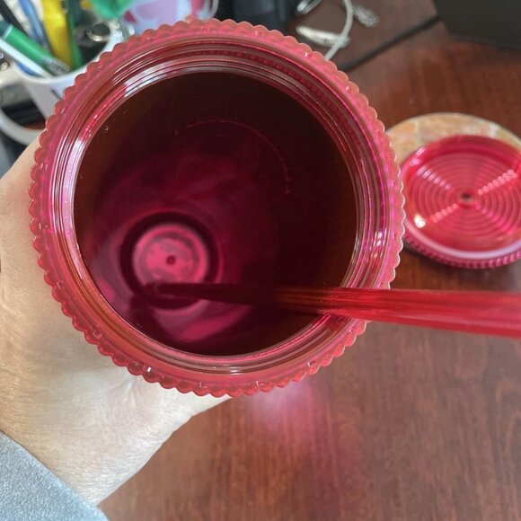 Starbucks 2024 Holiday Gradient Tumbler, Candy Cane Ombre Stripe - NWOT - Picture 4 of 5